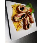 Besztercei sertés szelet (aszalt szilvával, tarjával, sajttal töltve) (2szelet) Hetimenü